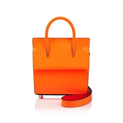 Bolsos De Noche Paloma Top Handle Mini Christian Louboutin Mujer - Naranjas - 1200510BK01